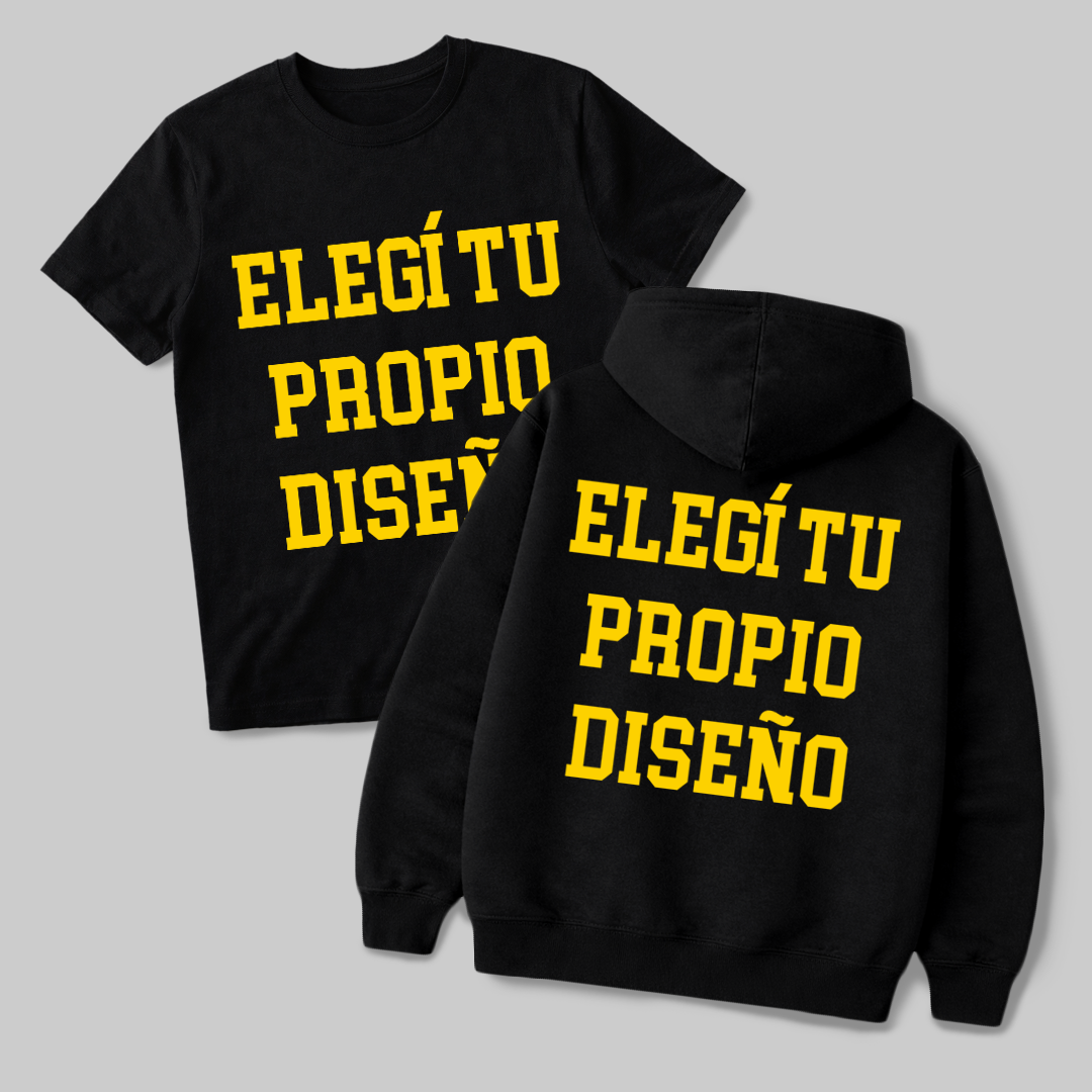 Personalizá tu prenda